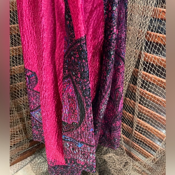 Womens Dressy Duster Jacket Coat 3X up to 5X Handcrafted Reversible  JD - Picture 4 of 16